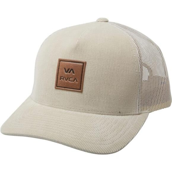 Men's Curved Brim Trucker Hat, Structured Hat with Curved Bill, Adjustable
